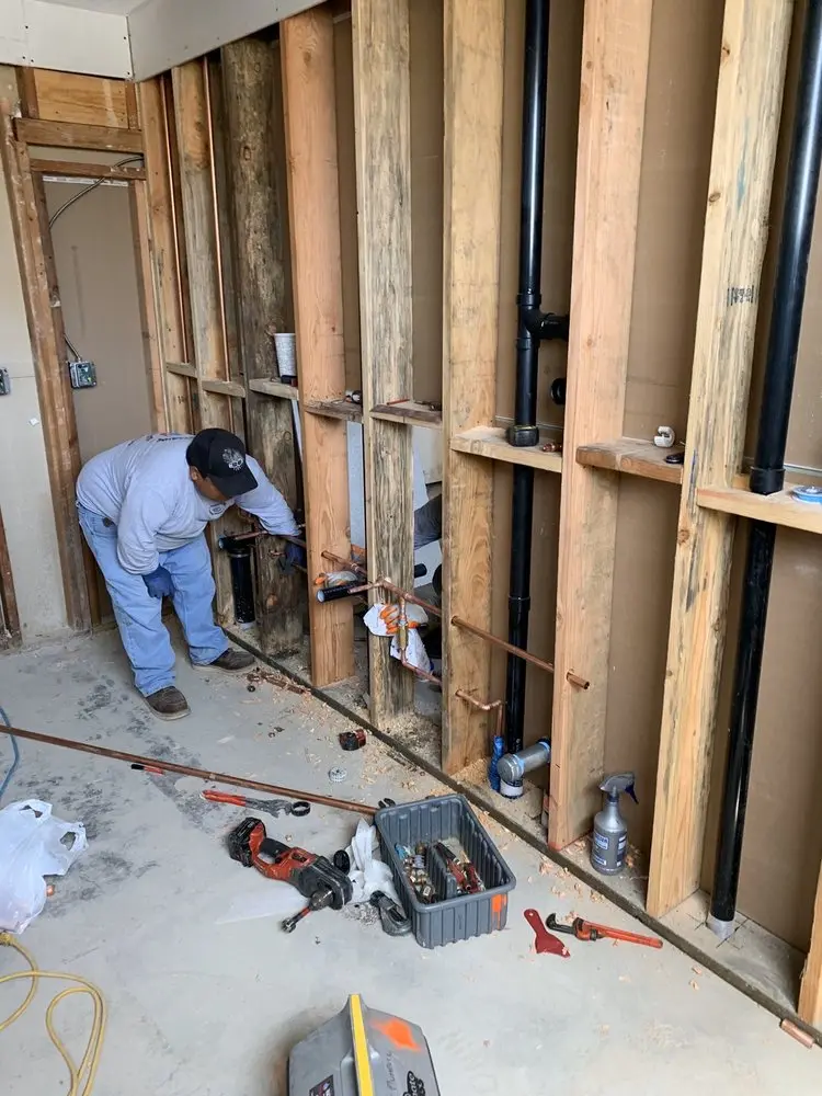 Commercial rough-in plumbing for Commercial Plumbing in Woodbury Heights